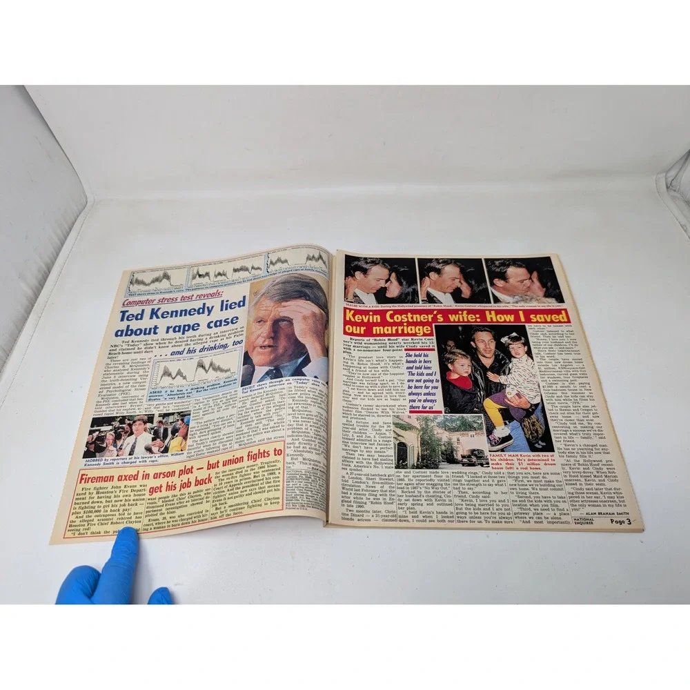 National Enquirer 1991 Julia Roberts Cher Tom Cruise Michael Jordan Vintage‎ 90s